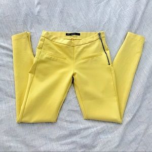 ZARA TRF Yellow Leggings
